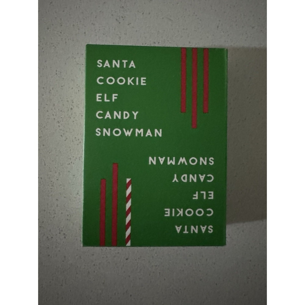 Santa Cookie Elf Candy Snowman New In Package